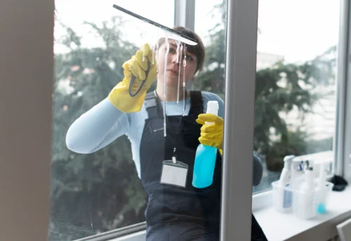 Nettoyage de vitres intérieures et extérieures à Venouse